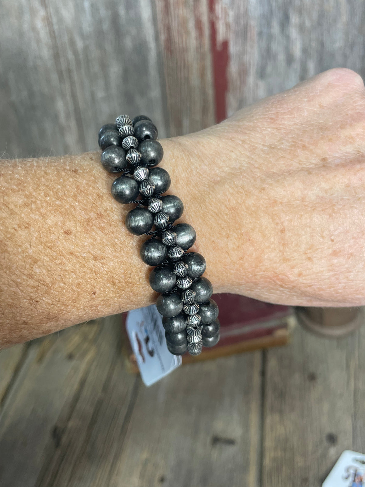 Western Pearl Slide Bracelet