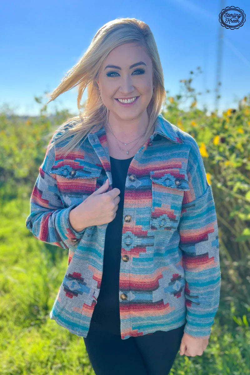 Napa Valley Aztec Shacket