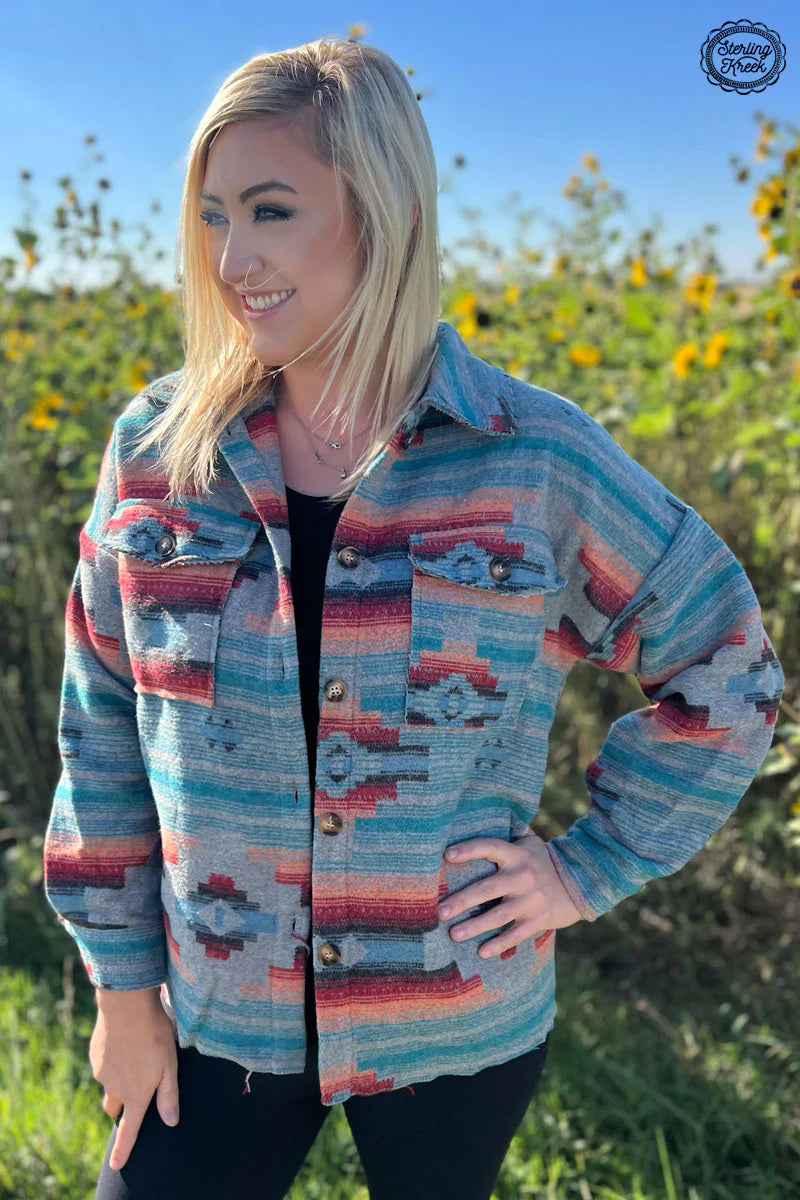 Napa Valley Aztec Shacket