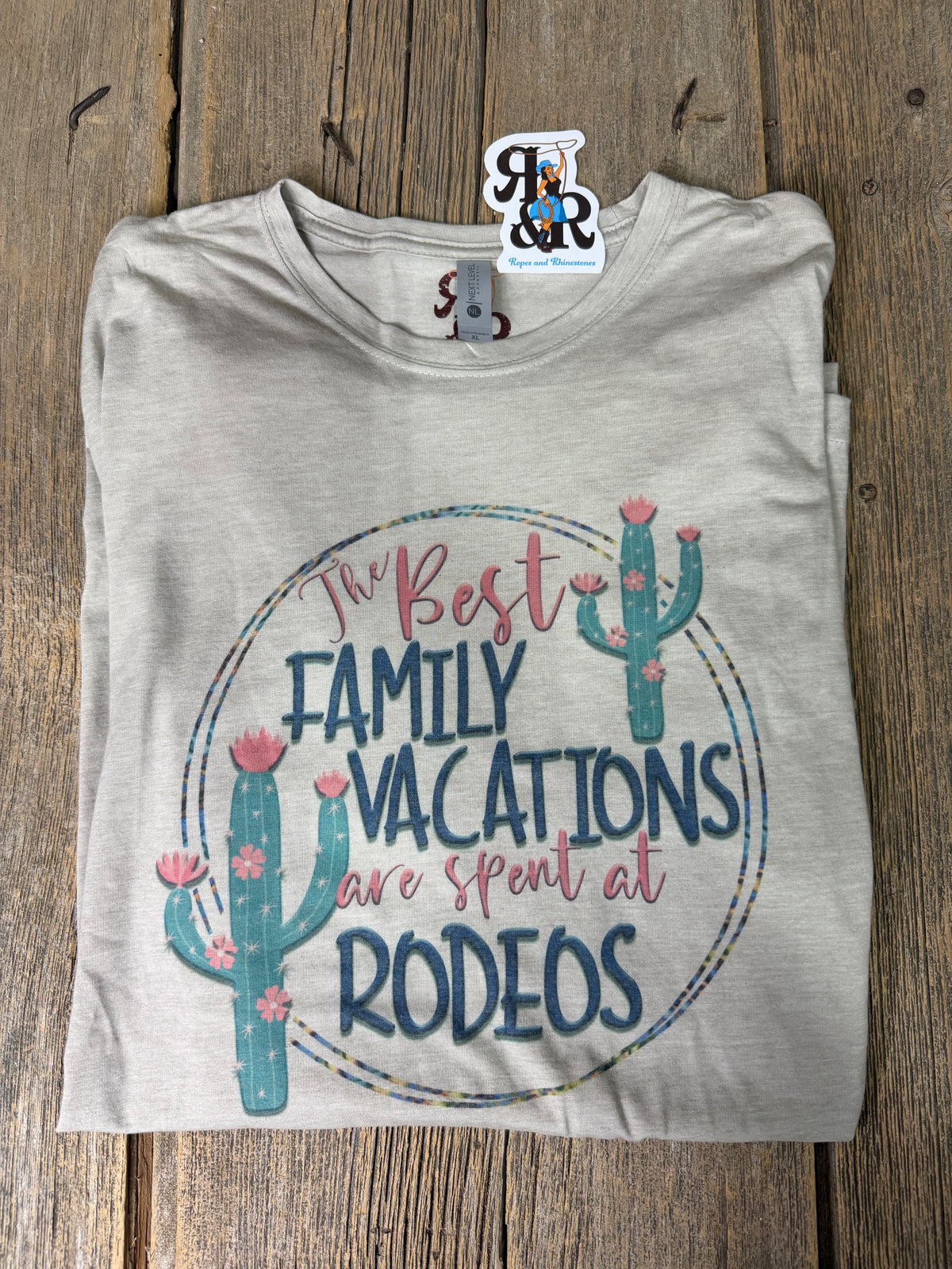 The Best Family Vacations Are Spent At Rodeos T-Shirt