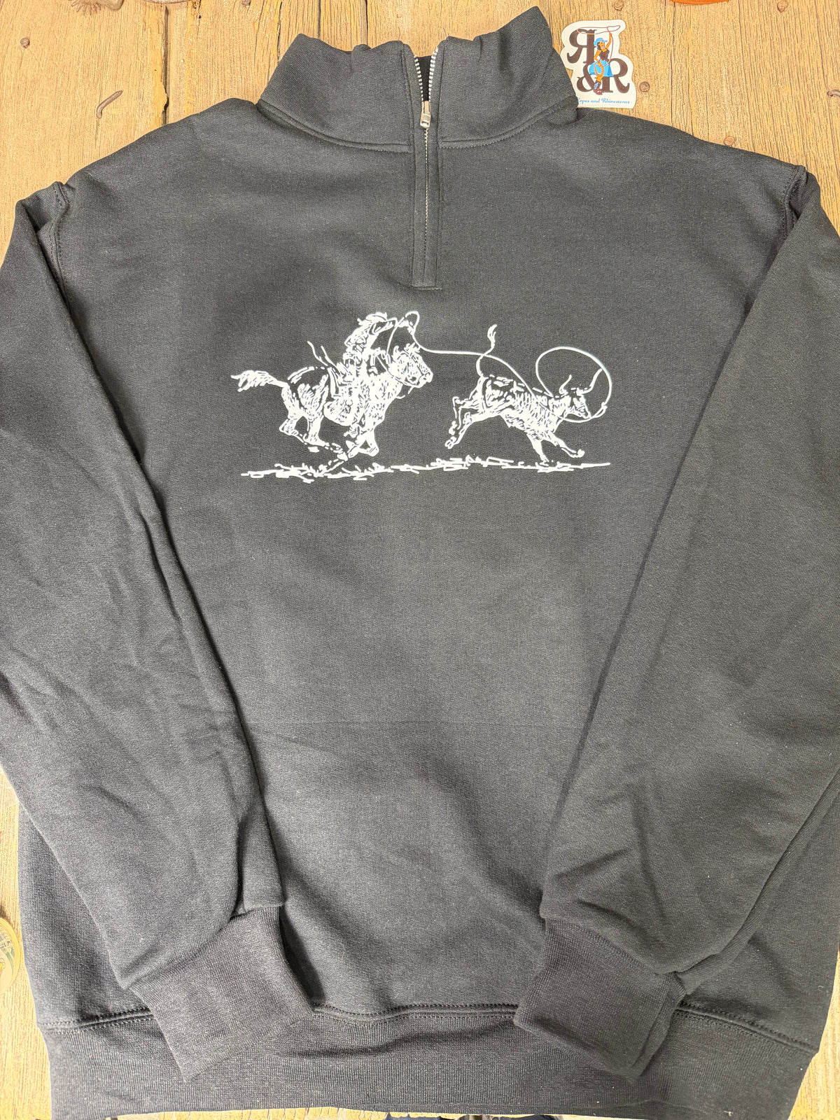 Rope and Ride Quarter Zip Sweatshirt