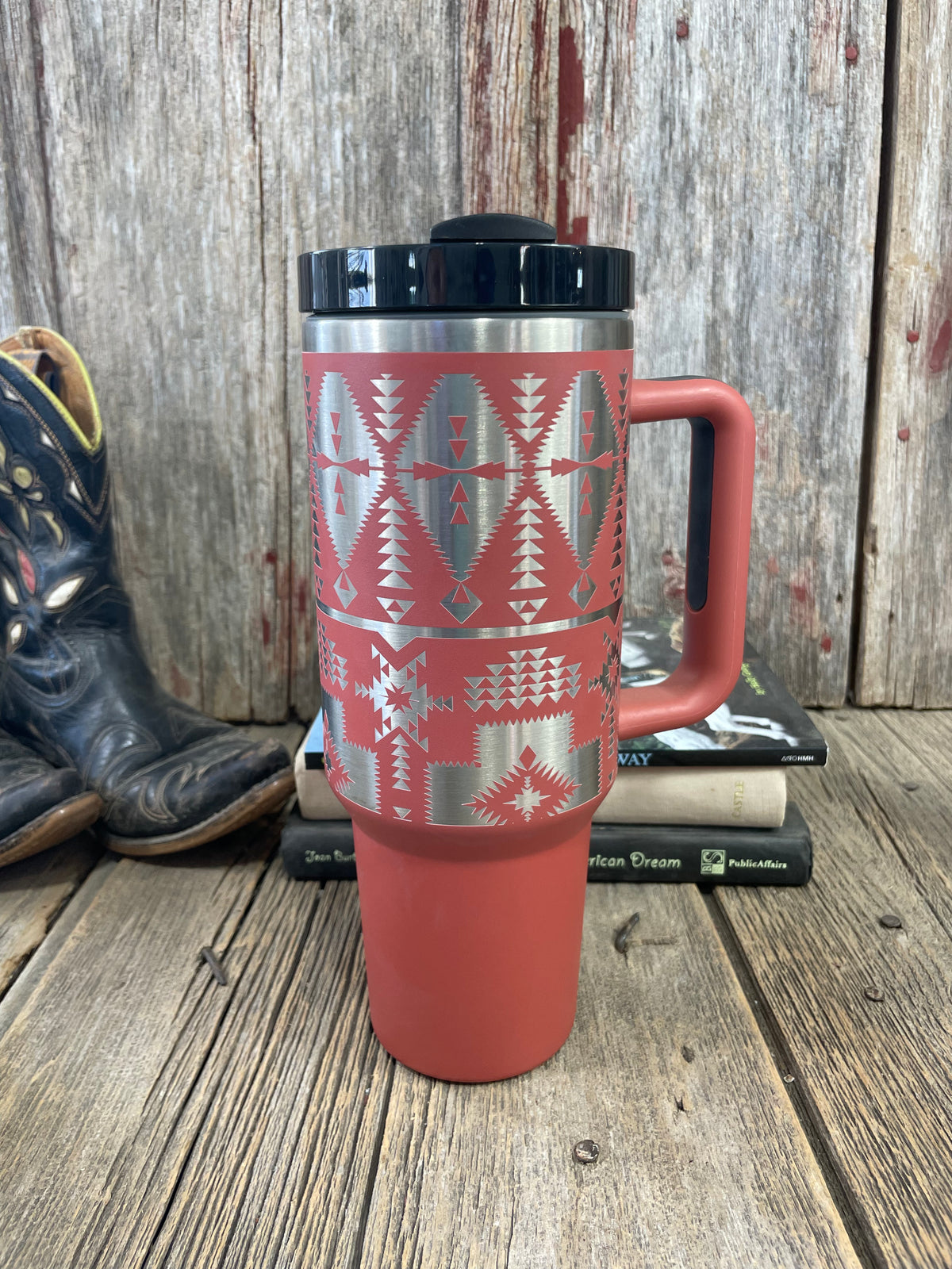 Aztec Wrap 40 oz cup