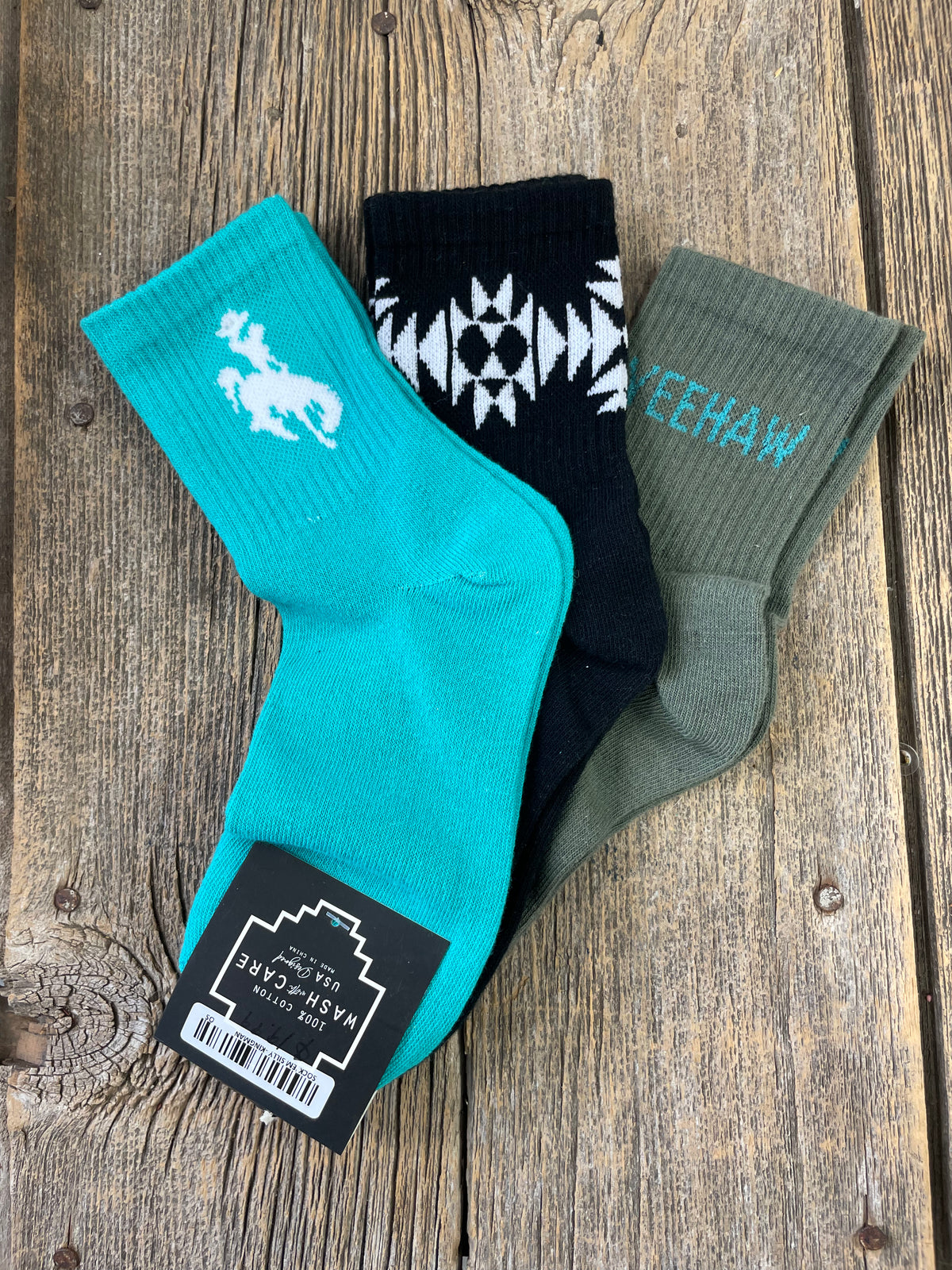 Kingman Bucking Bronc Socks