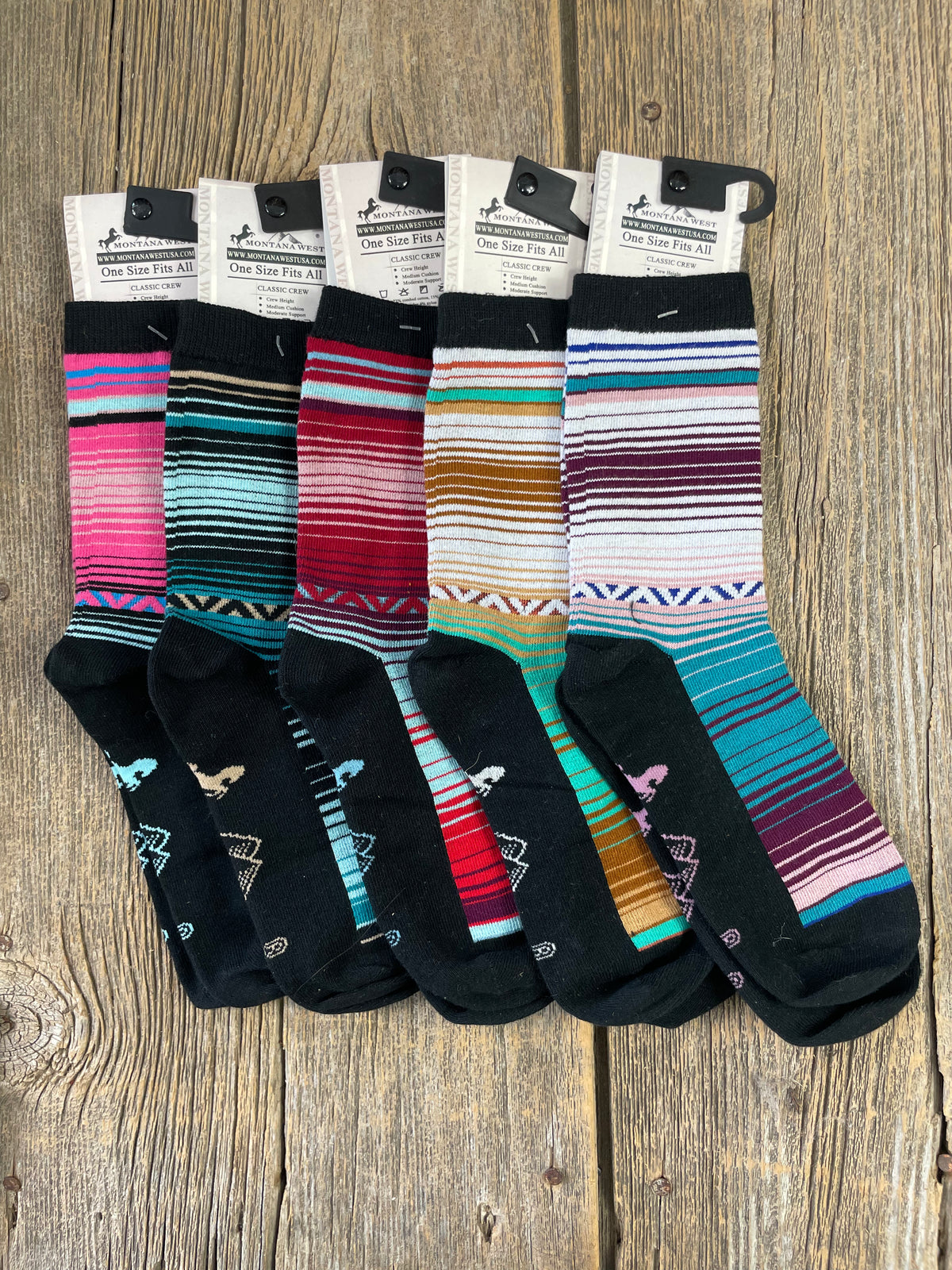 MW Serape Crew Socks