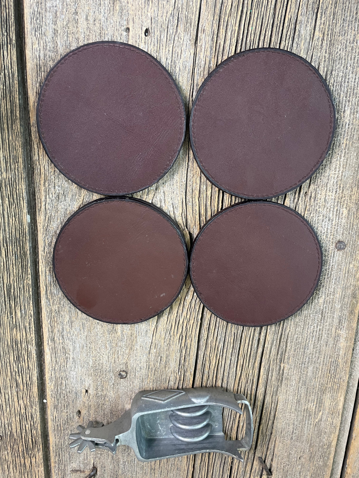 Cowboy spur coaster set