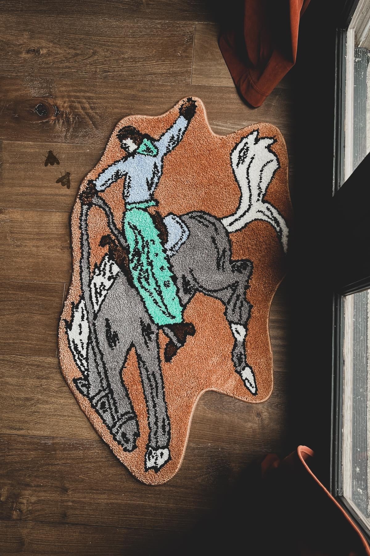 Rodeo Rug Bronc Buster