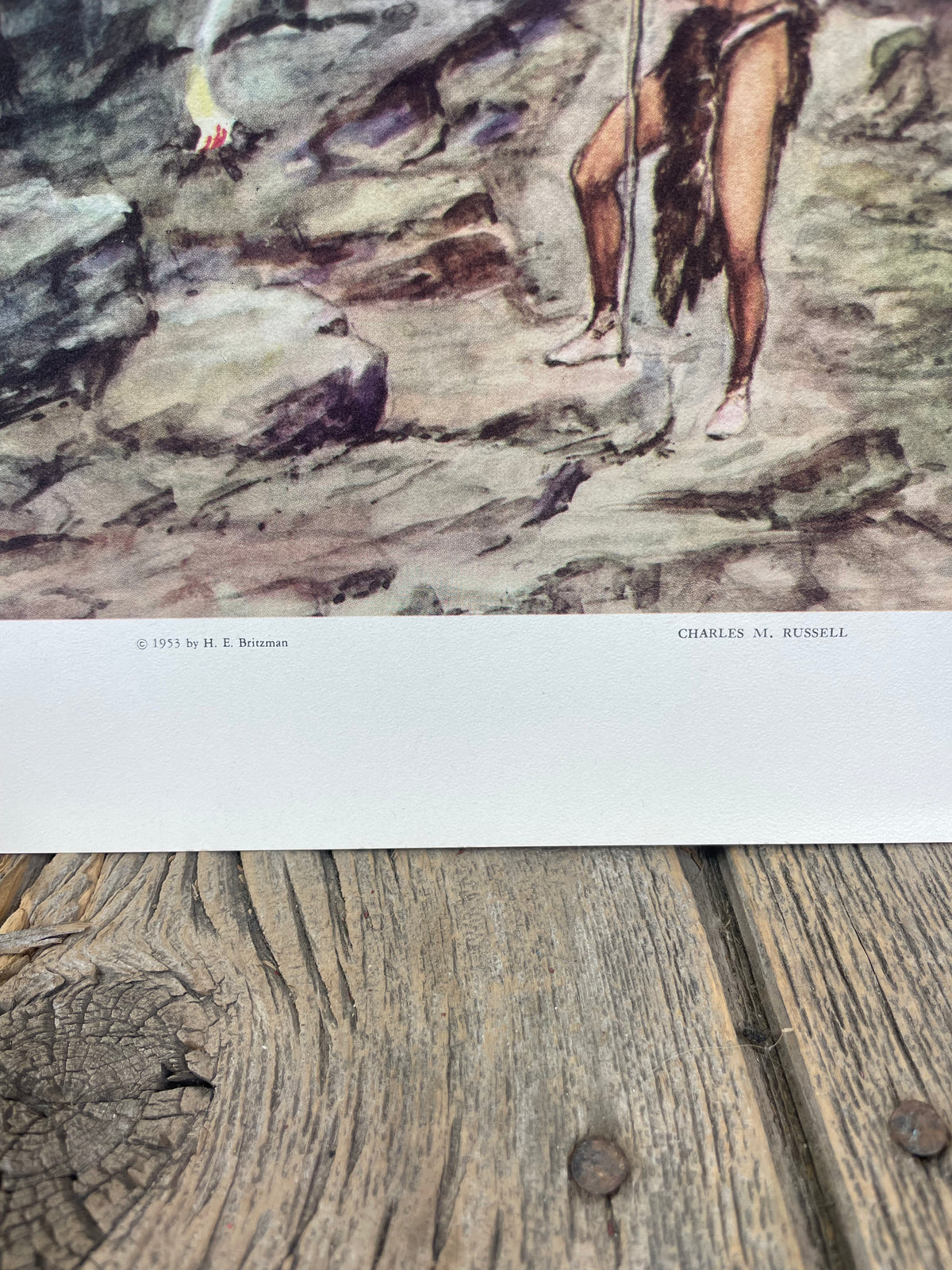 Charles Russell Print “The Medicine Man”