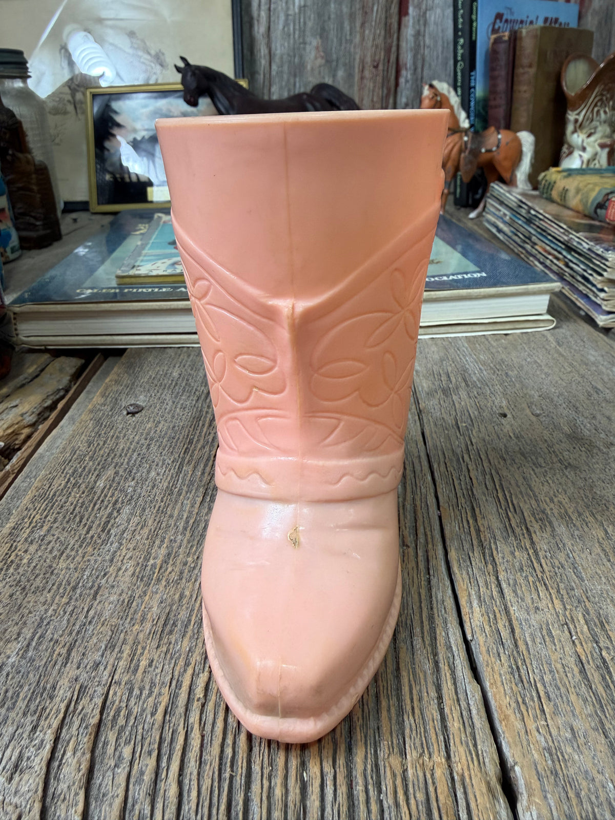 Cowboy Boot Plastic Cup