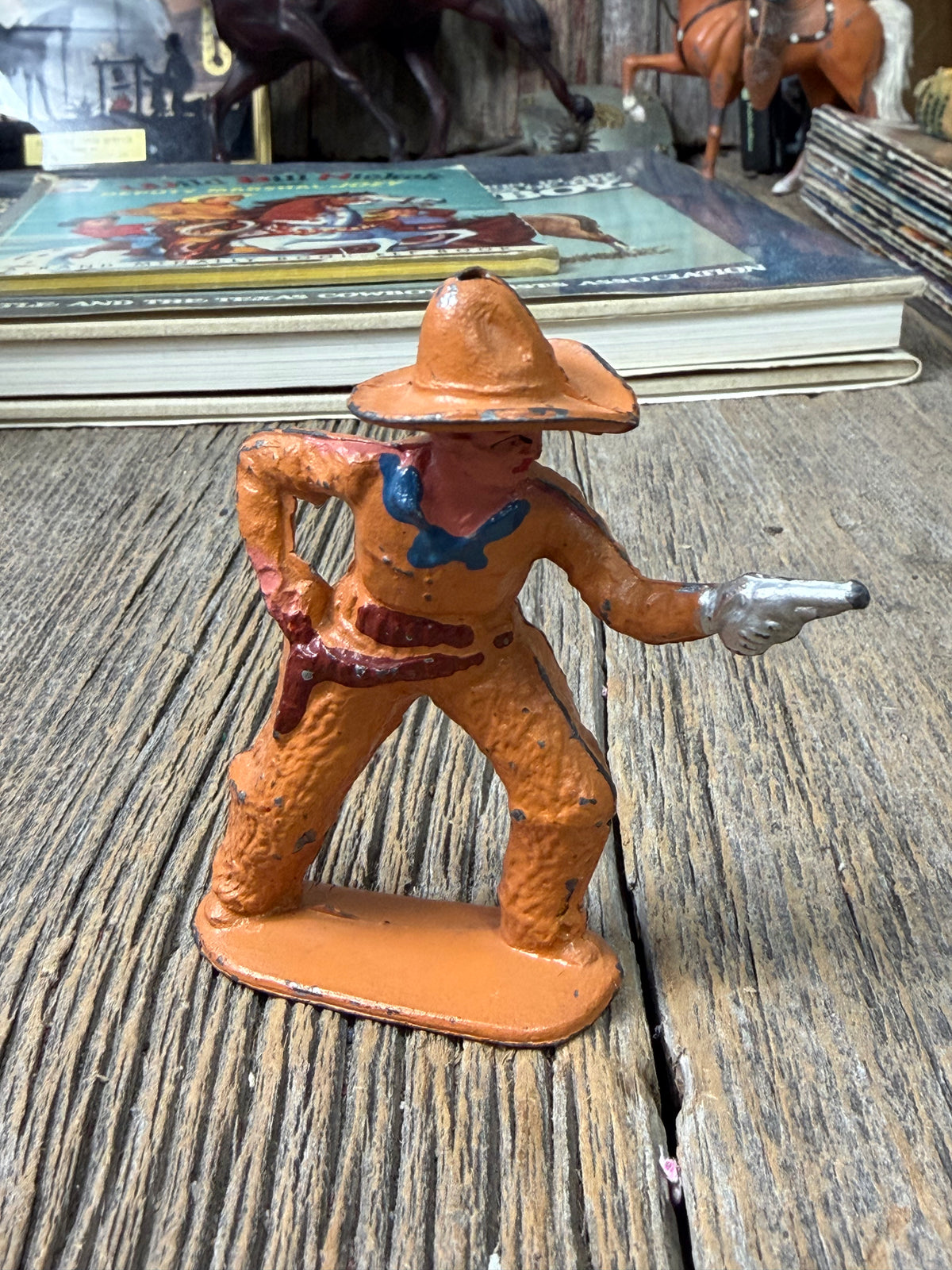 Metal Lead Cowboy by Barclay