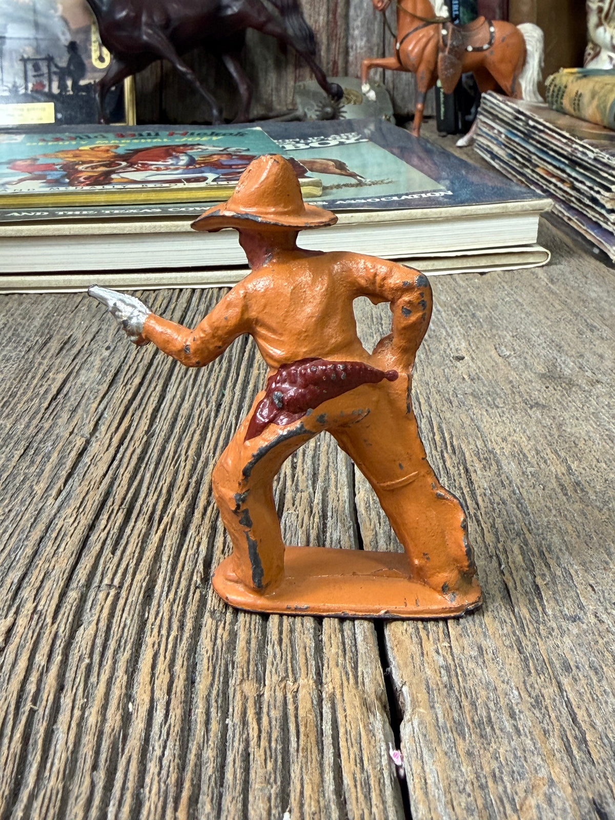 Metal Lead Cowboy by Barclay