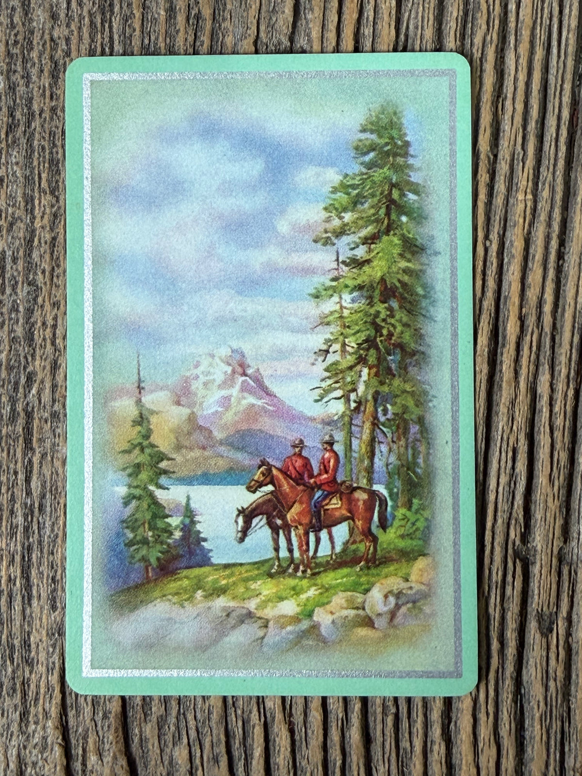 Vintage Western Playing Cards