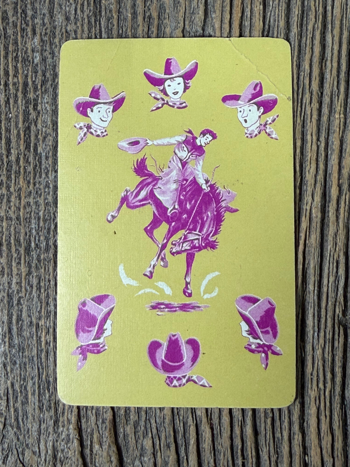 Vintage Western Playing Cards