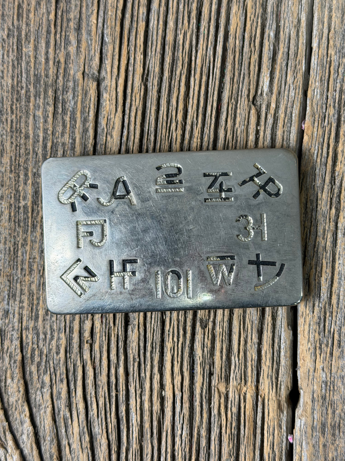 Brands Belt Buckle