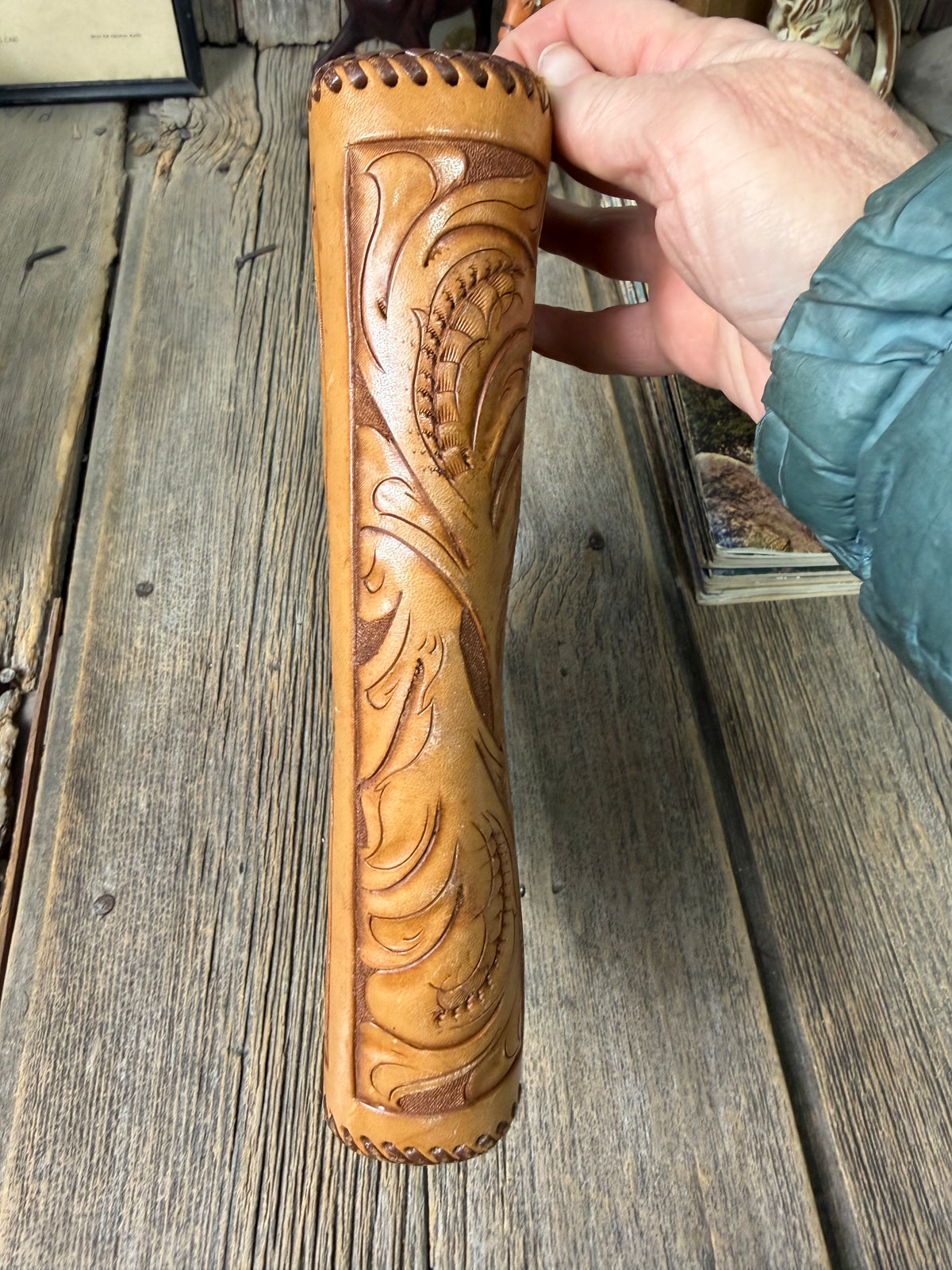 Tooled Leather Purse