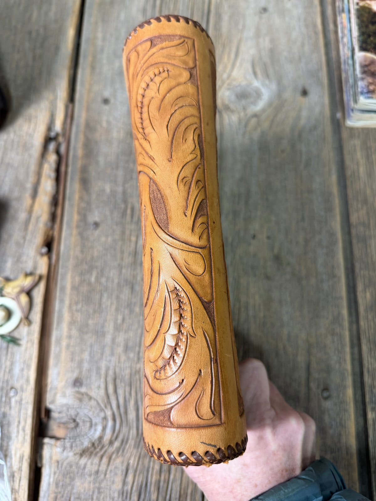 Tooled Leather Purse