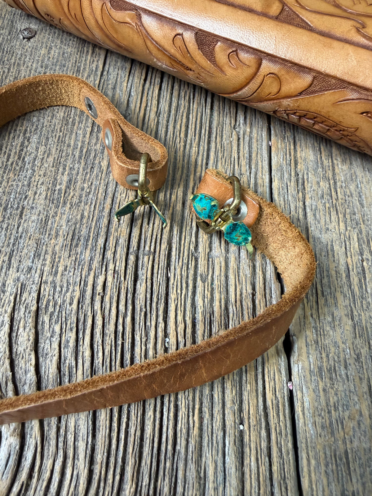 Tooled Leather Purse