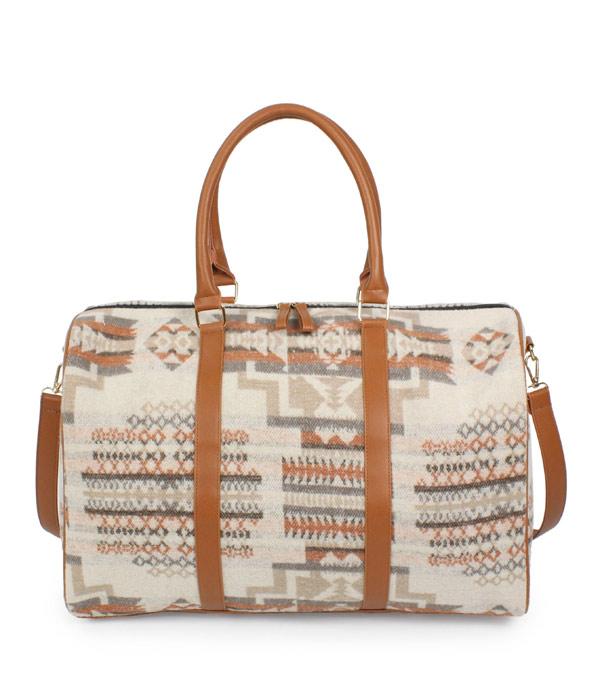 Sandstone Aztec Weekender Bag