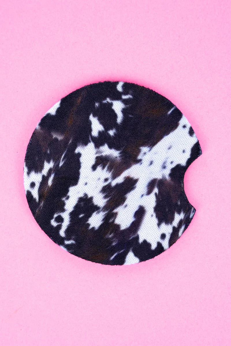 Seize The Moo-Ment Neoprene Coasters
