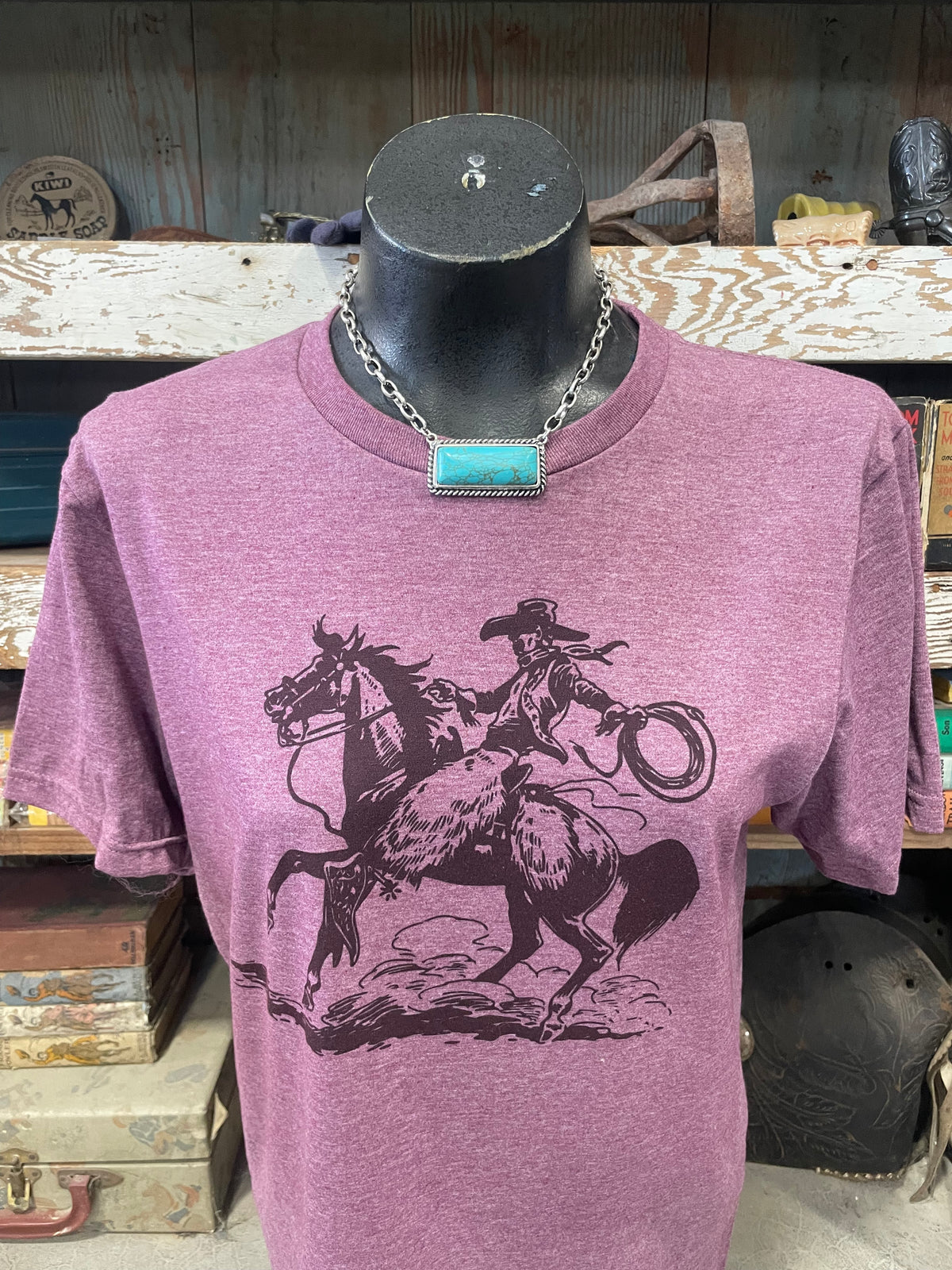 Turquoise Bar Chain Necklace