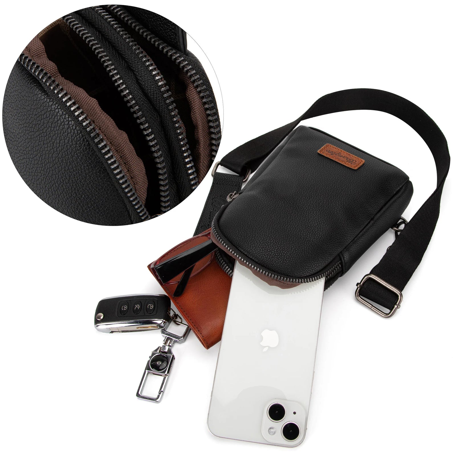 Wrangler Sling Bag Black