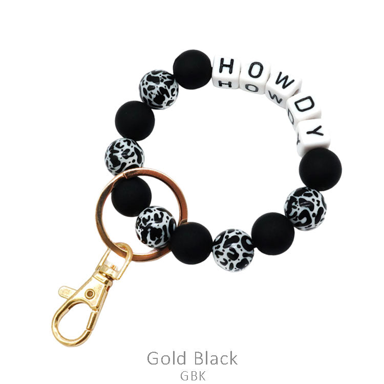 Howdy Key Chain Bracelet