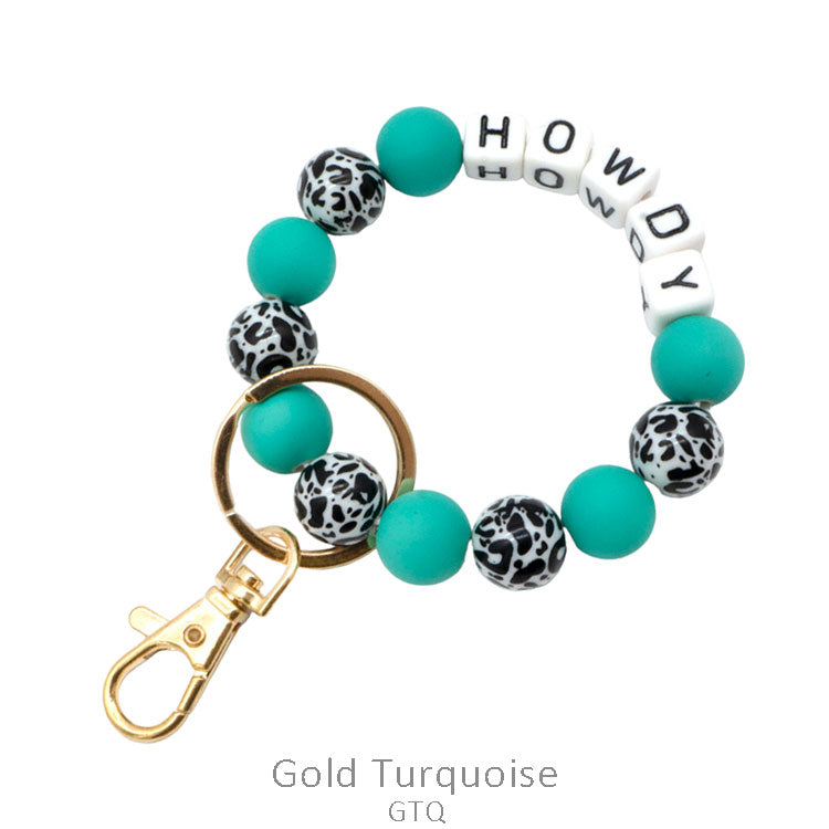 Howdy Key Chain Bracelet