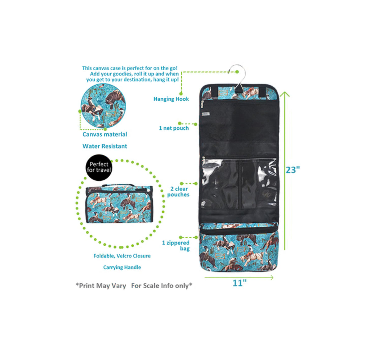 Giddy Up Toiletry Bag