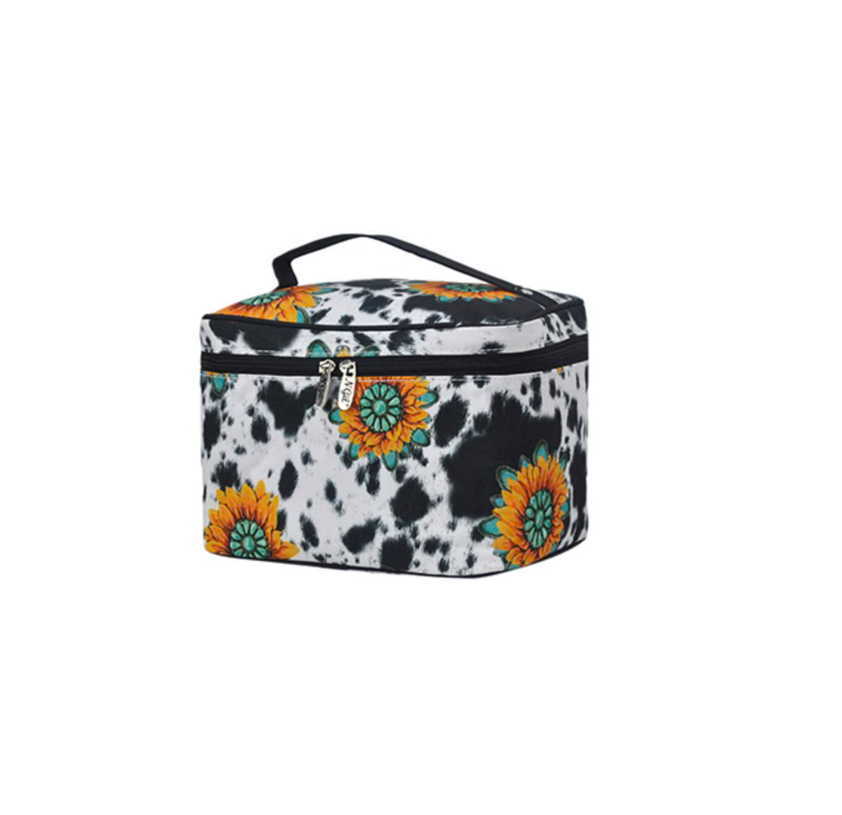 Sun Flower Farm Large Cosmetic Case