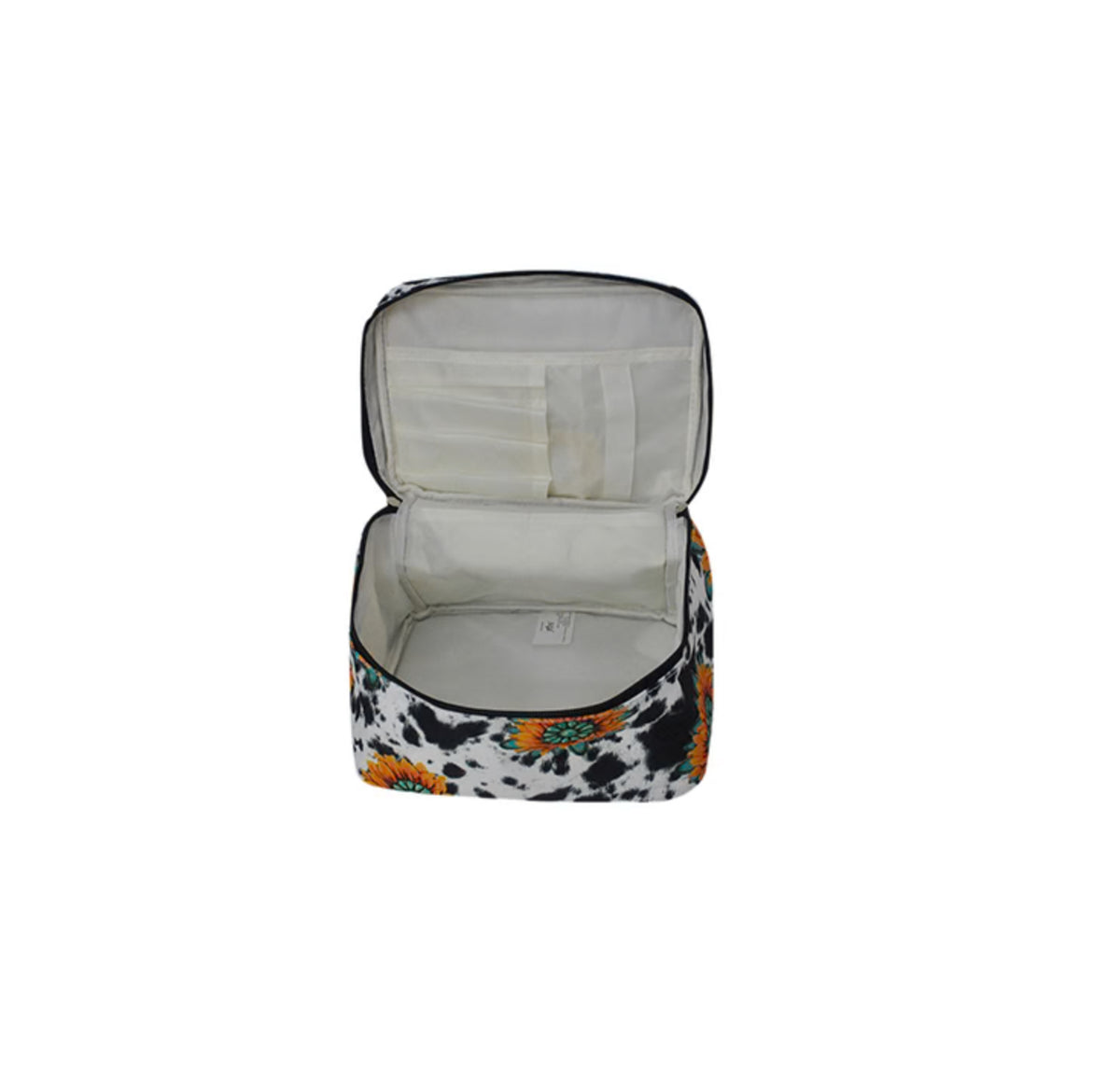 Sun Flower Farm Large Cosmetic Case