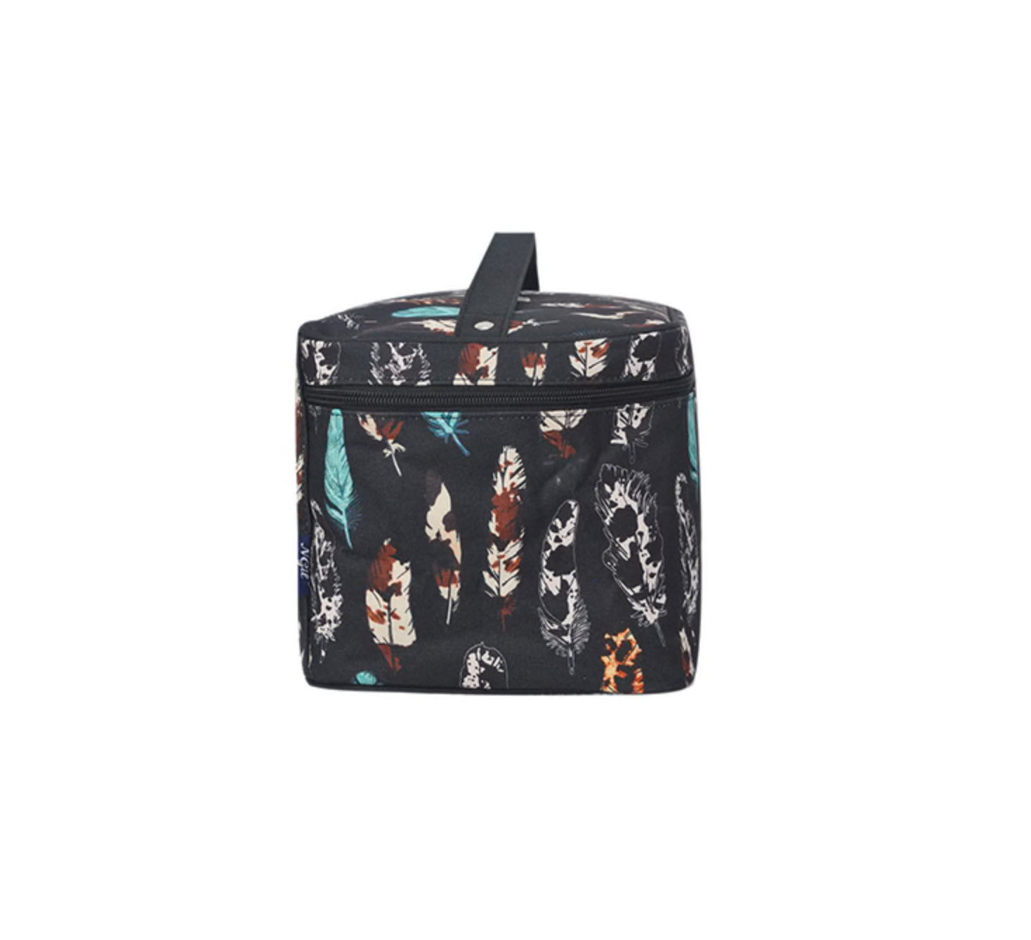 Wild Feather Large Cosmetic Case