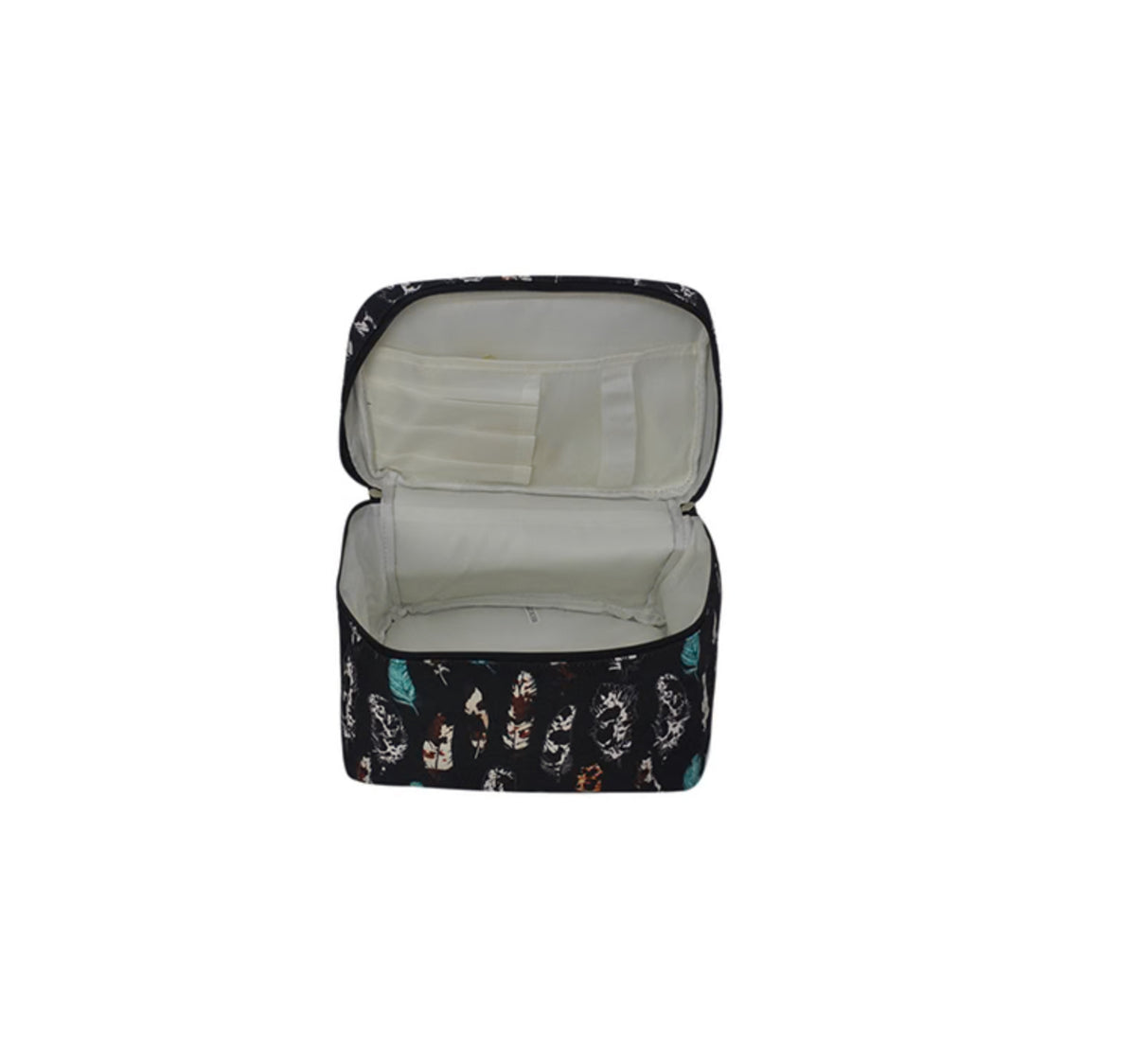 Wild Feather Large Cosmetic Case