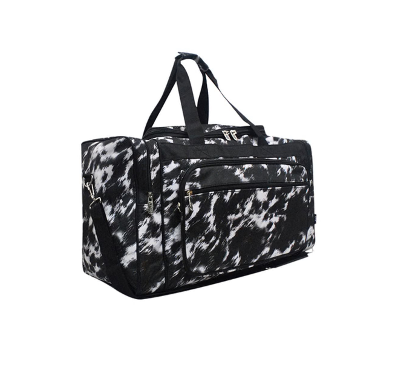 Cow Couture Canvas 23” Duffle Bag