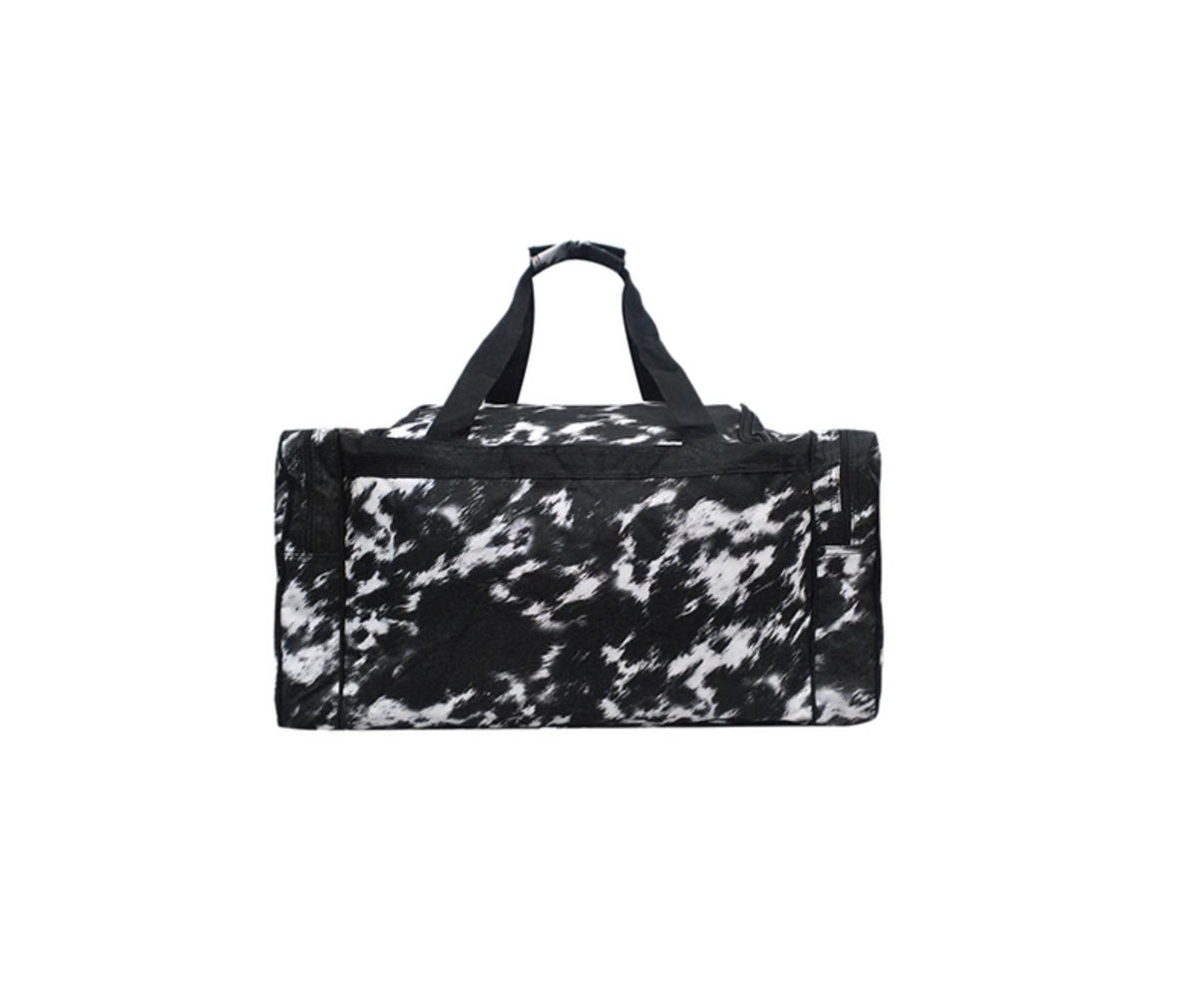 Cow Couture Canvas 23” Duffle Bag