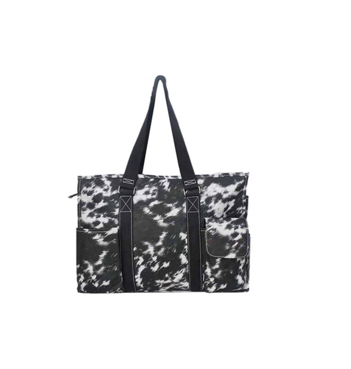 Cow Couture Organizer Tote Bag
