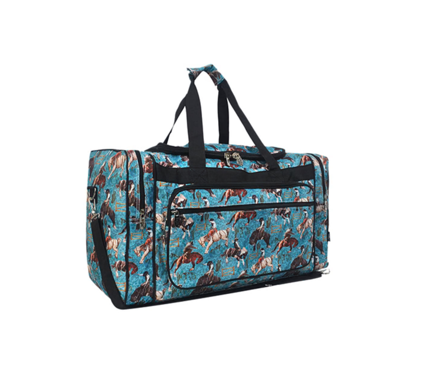 Giddy Up Canvas 23” Duffle Bag