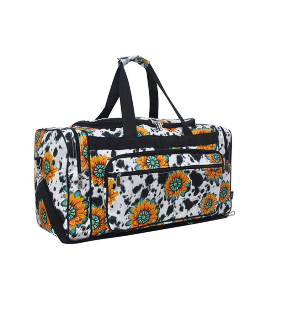 Mommy Wholesale Serape Leopard 23€  Duffle Bag Ropes and Rhinestones