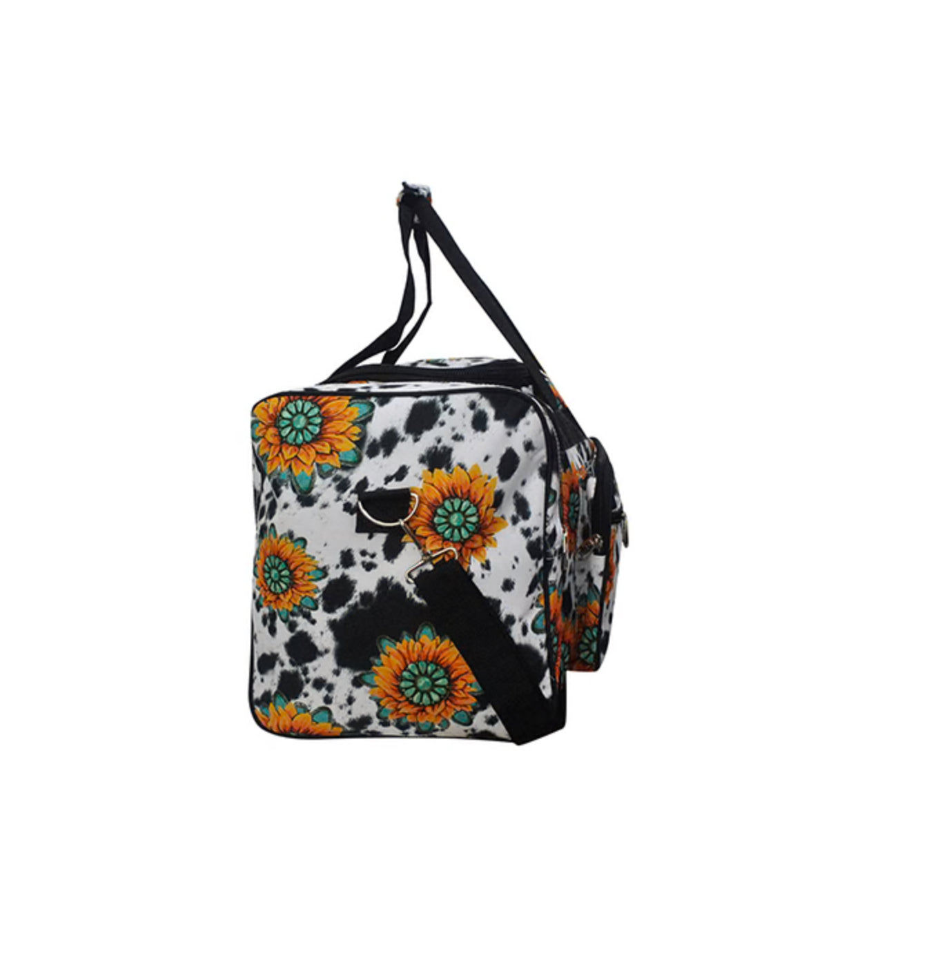 Sun Flower Farm Canvas 23” Duffle Bag