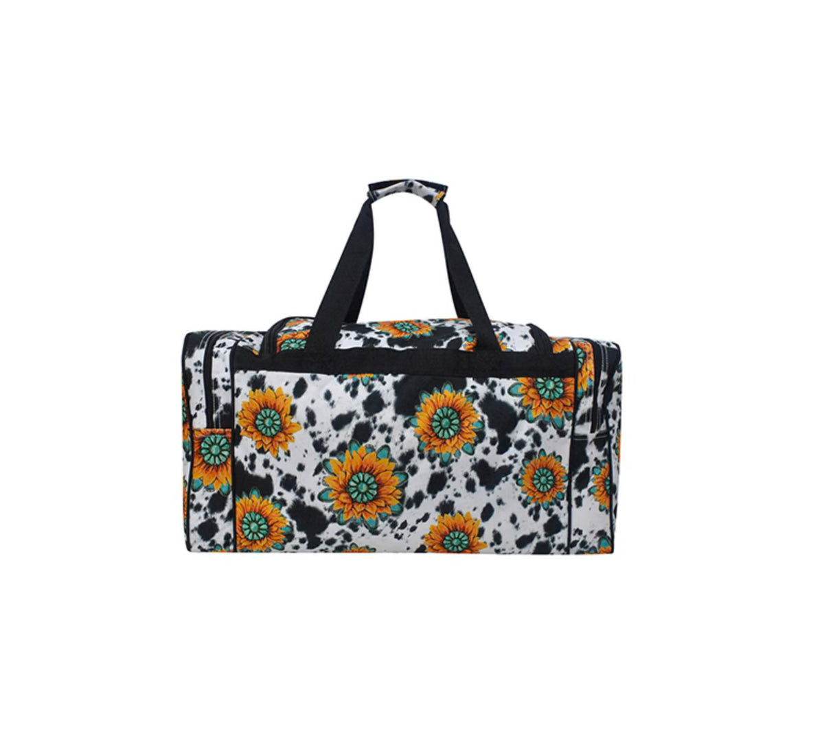 Sun Flower Farm Canvas 23” Duffle Bag