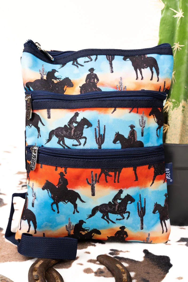 Riding Into The Sunset Hipster Bag