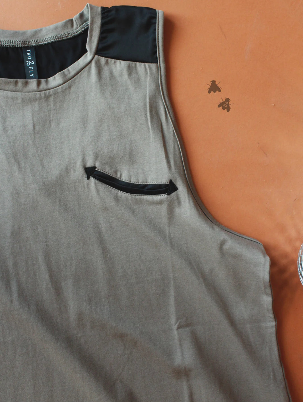 Tanks To Dolly Retro Western Tank Top Dust