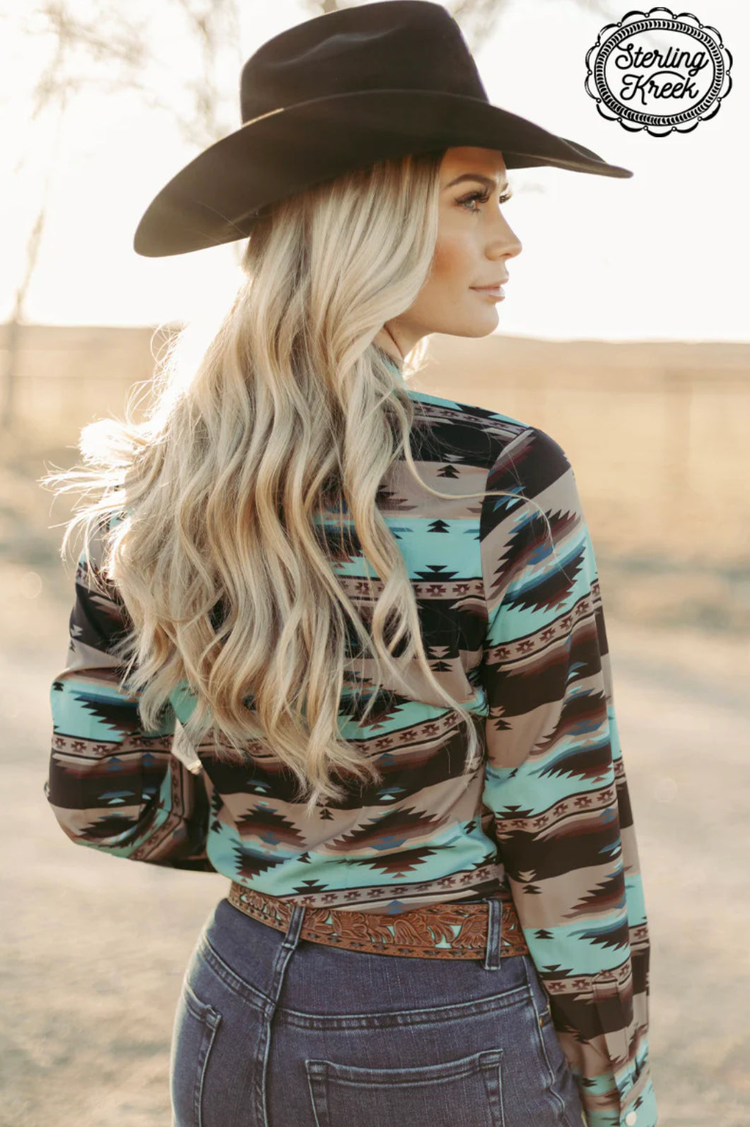 Colorado Nights Button Down Top