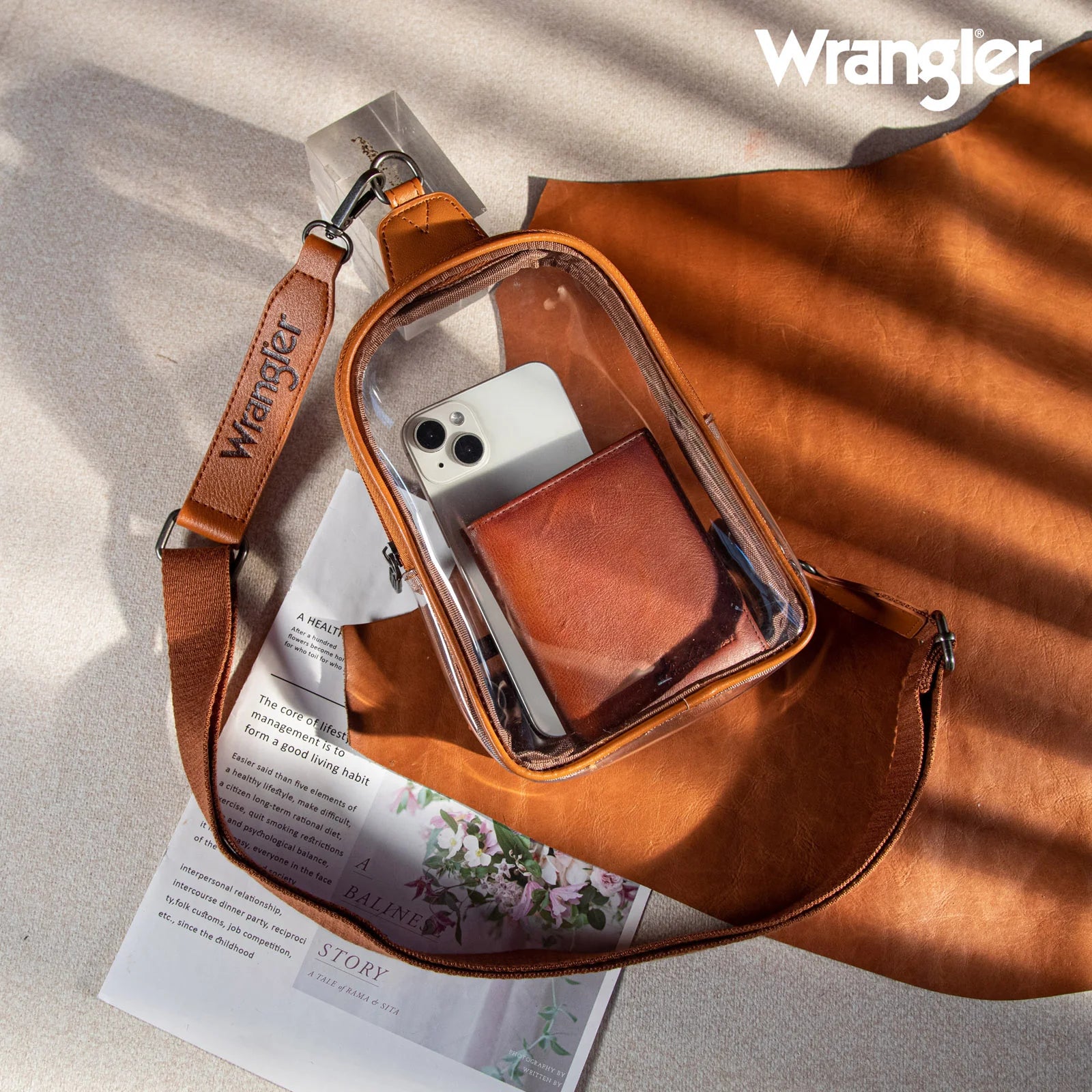 Wrangler Clear Sling Bag