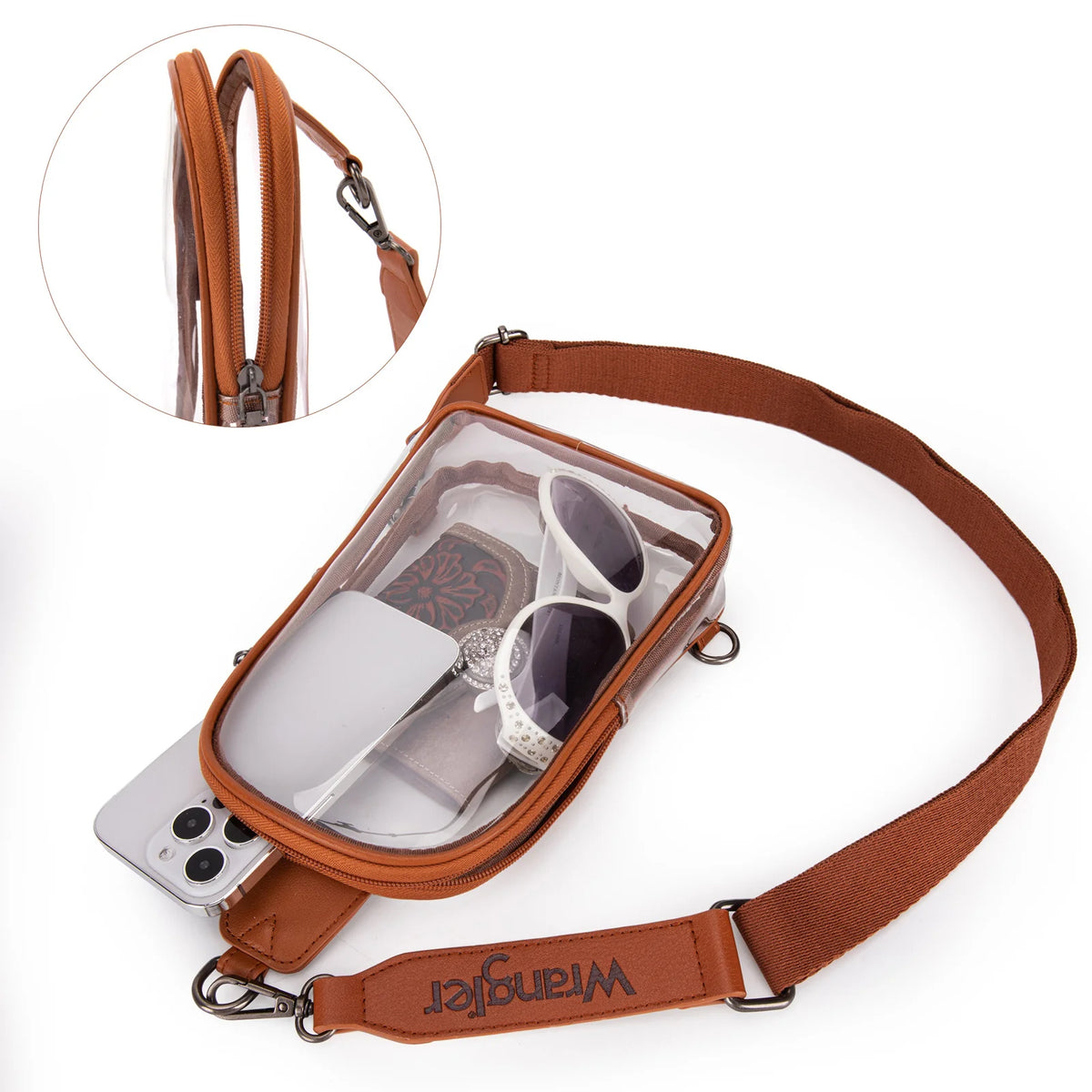 Wrangler Clear Sling Bag