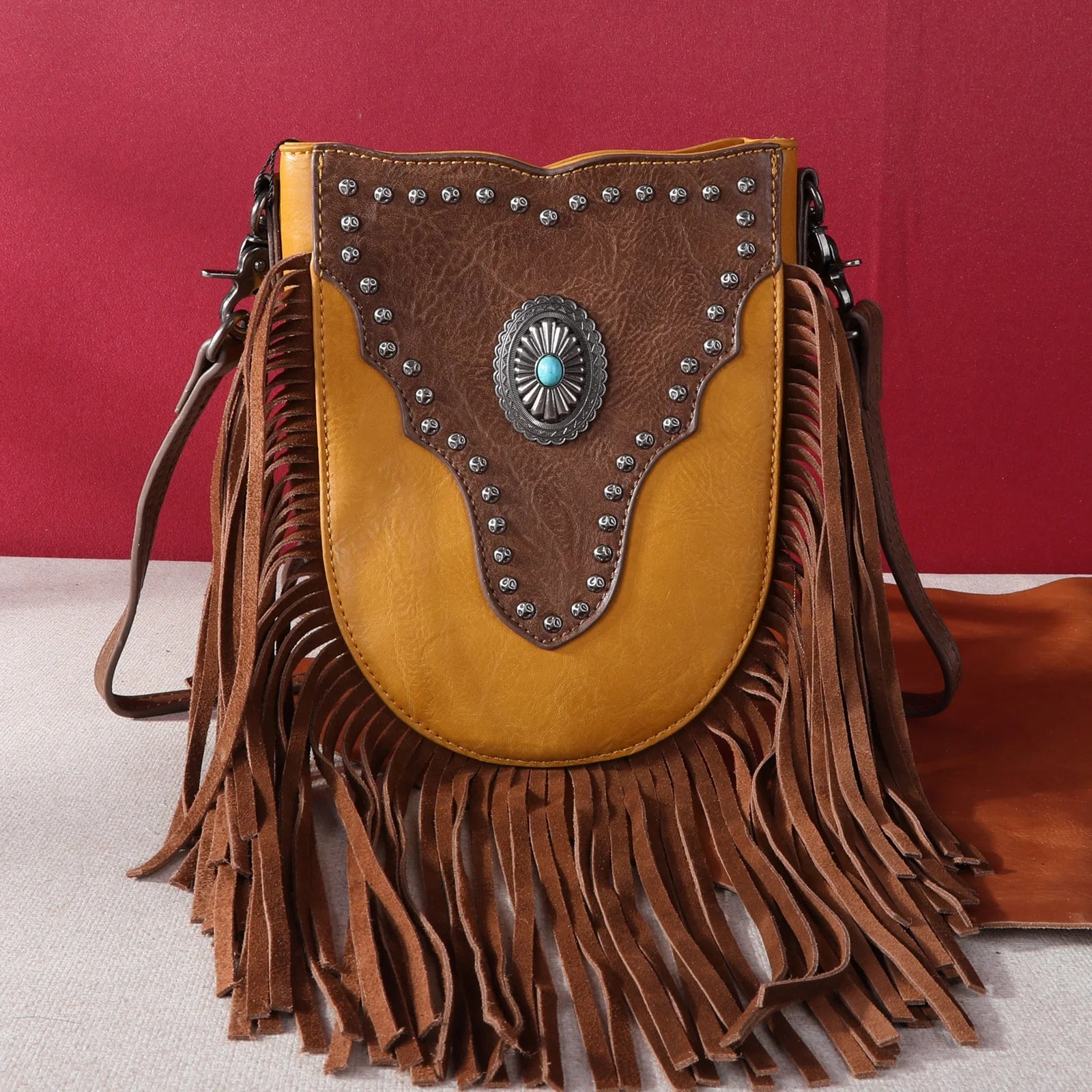 Fringe Crossbody Purse
