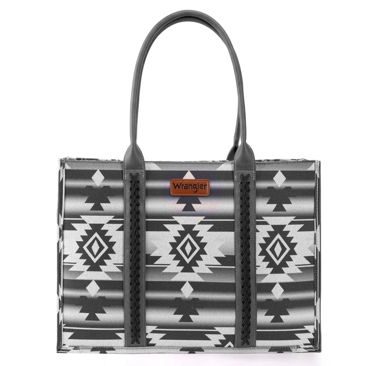 Black Southwest Print Tote