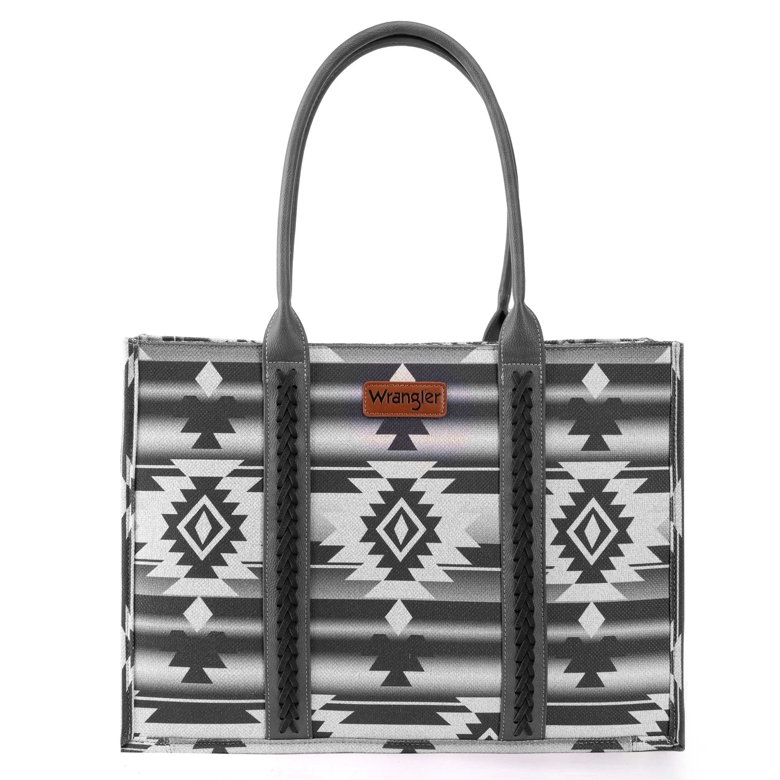 Black Southwest Print Tote