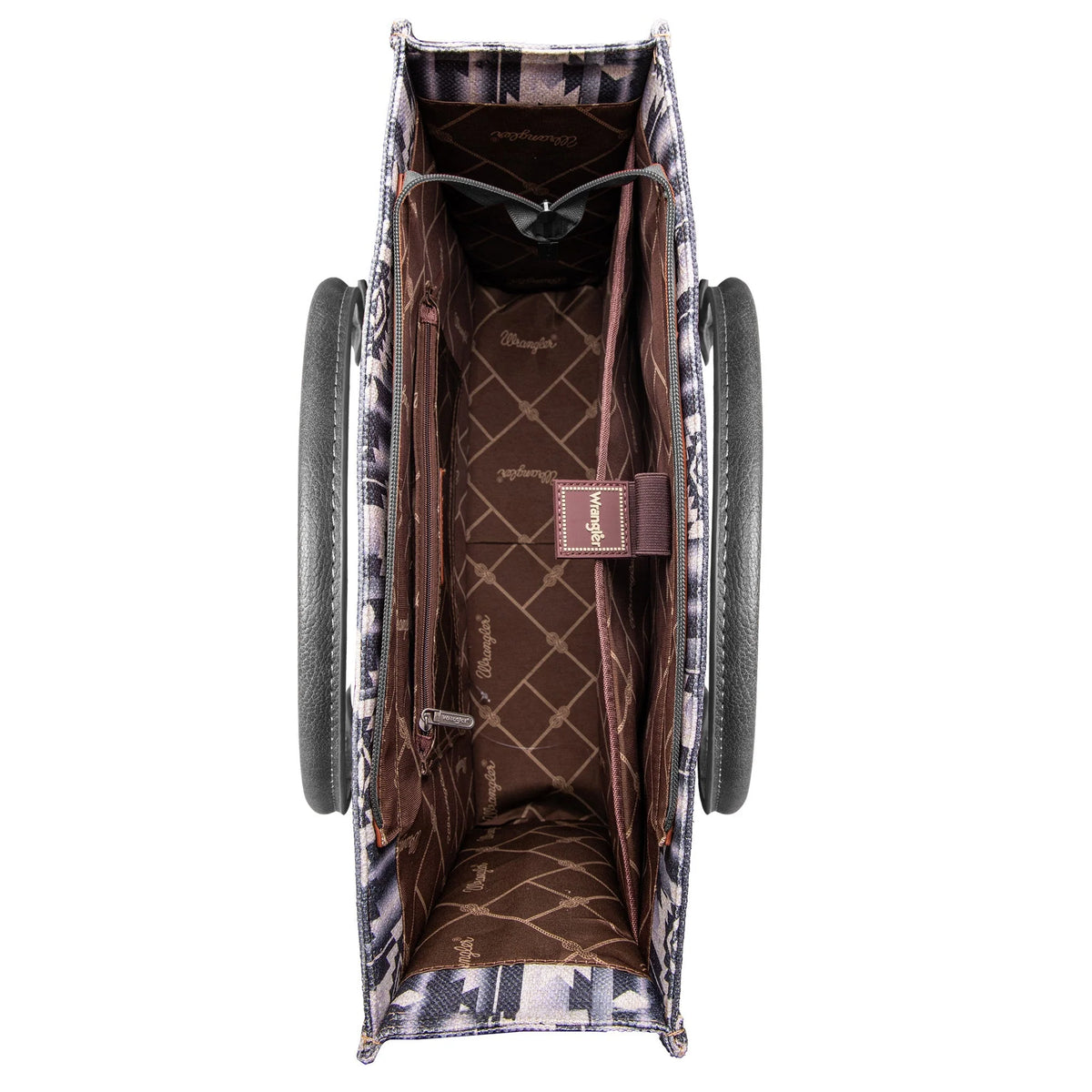 Black Southwest Print Tote