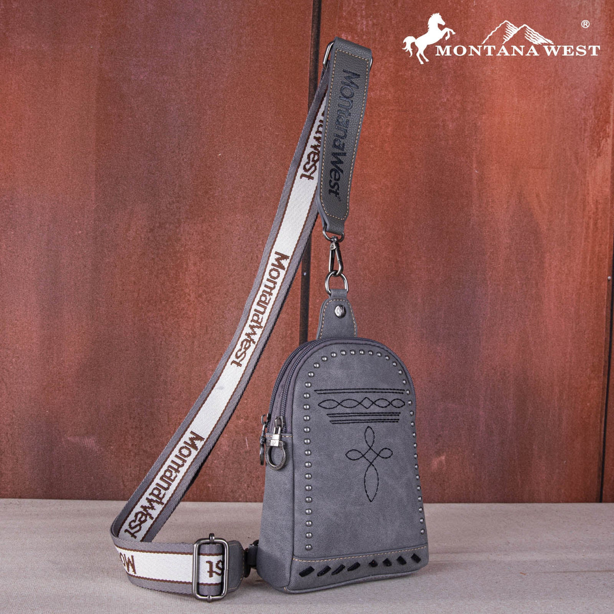 Boot Stitch Sling Bag