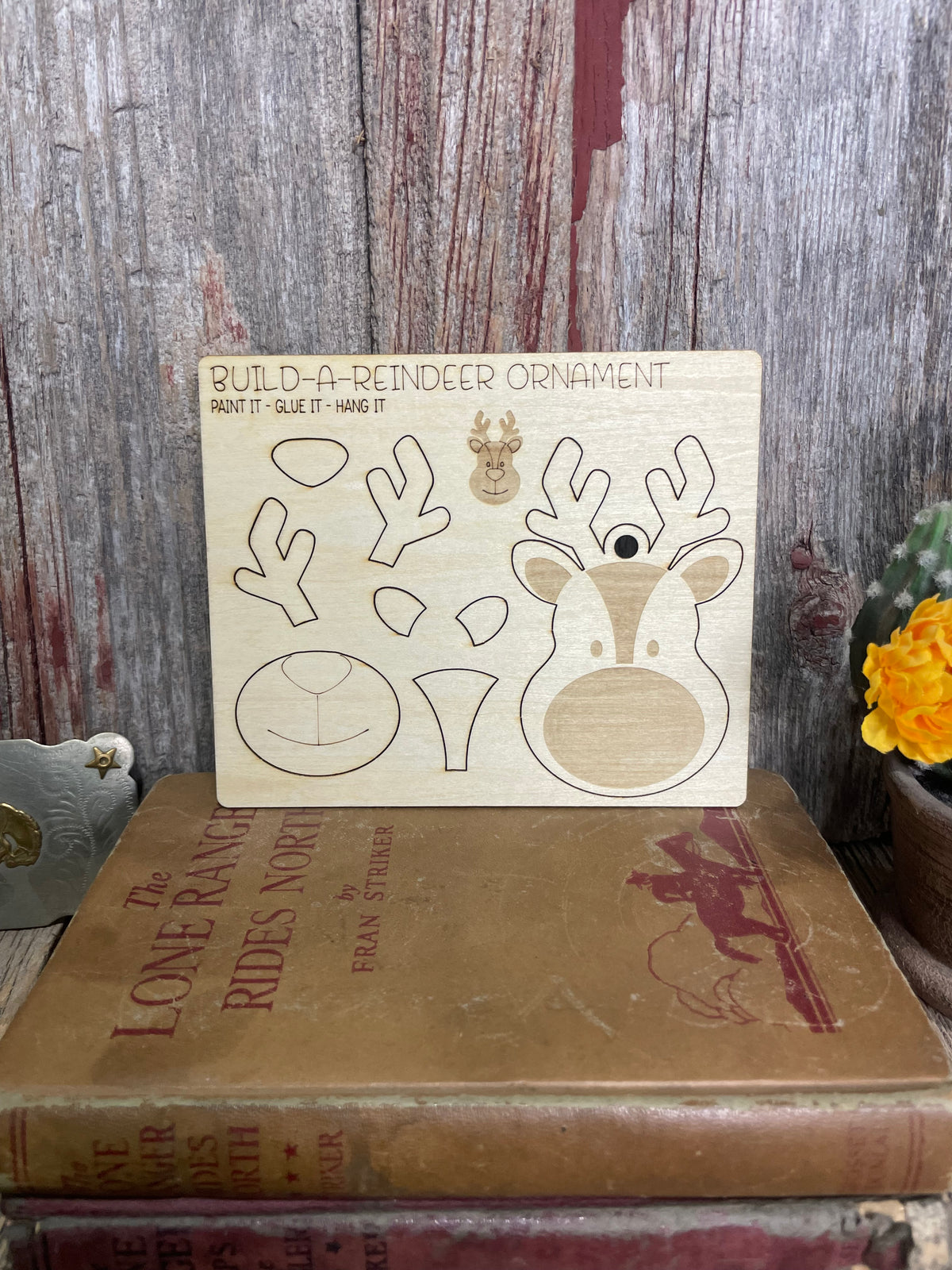 Western Ornament Pop Out Craft