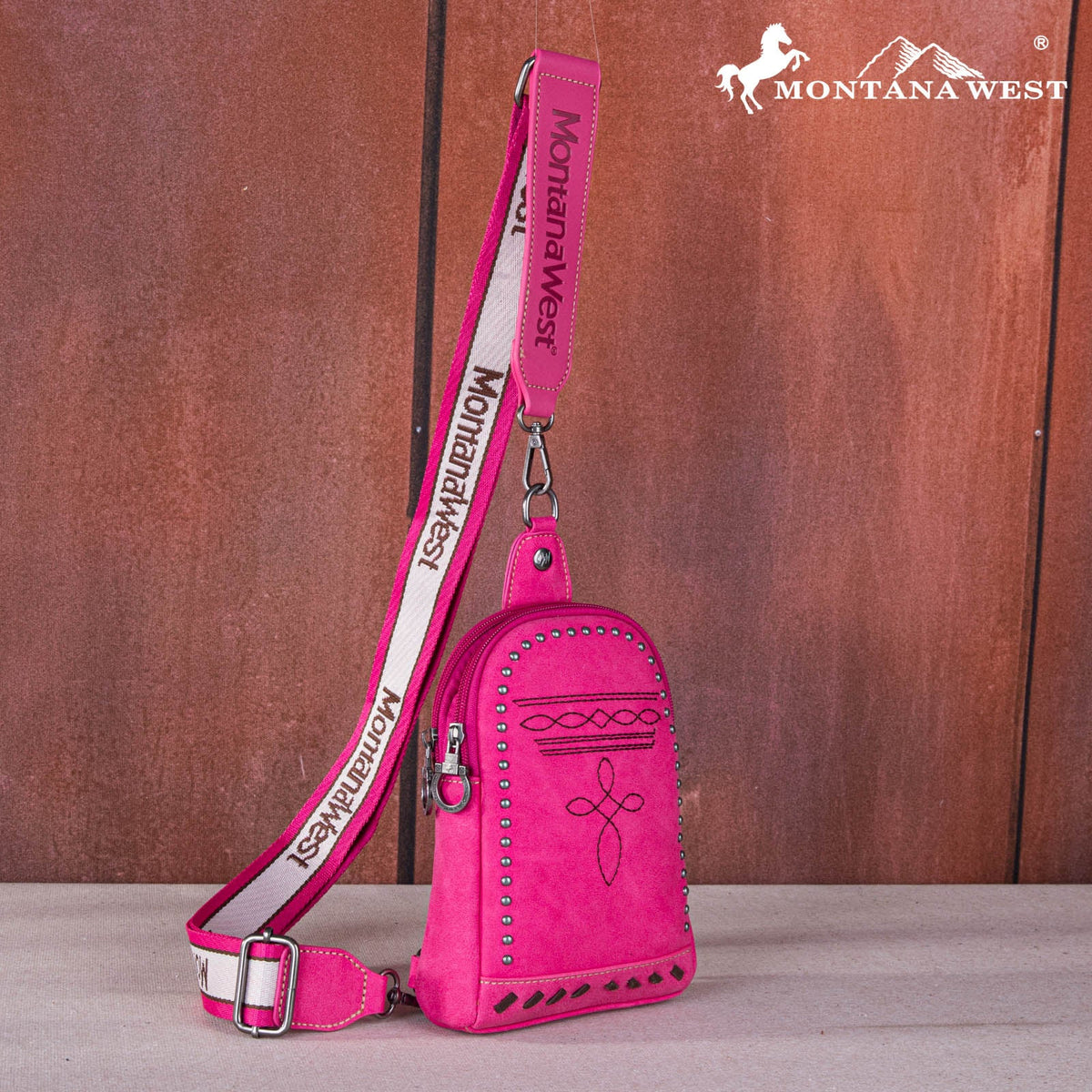 Boot Stitch Sling Bag